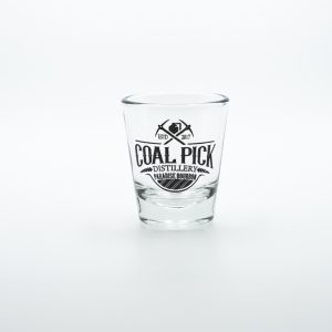 Coal Pick Shot Glass