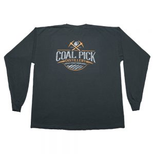 Mens Long Sleeve T-Shirt - Charcoal