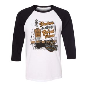 Long Sleeve Baseball T-Shirt - Bourbon is Good