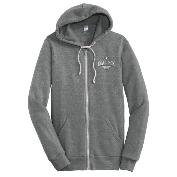 Zip Up Hoodie - Grey