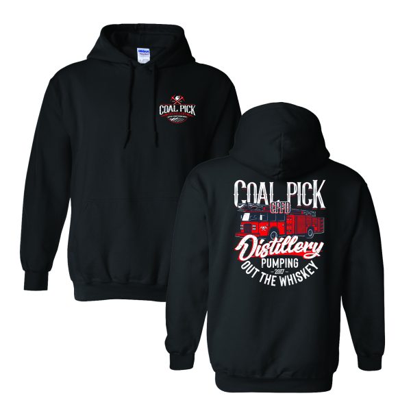 Hooded Sweatshirt -  Firetruck