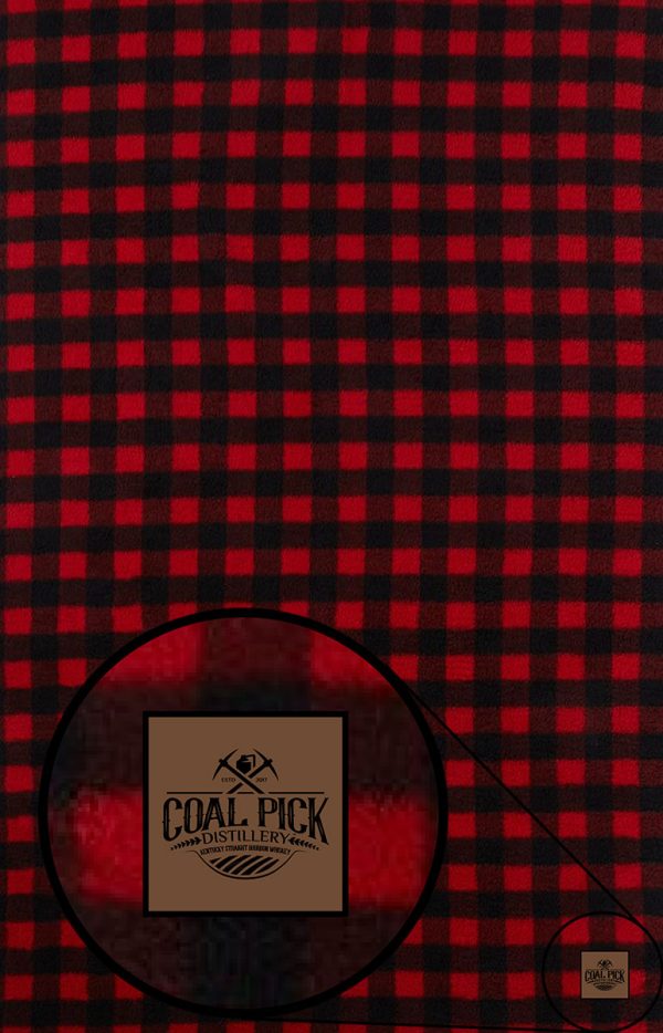 Coal Pick Fleece Blanket